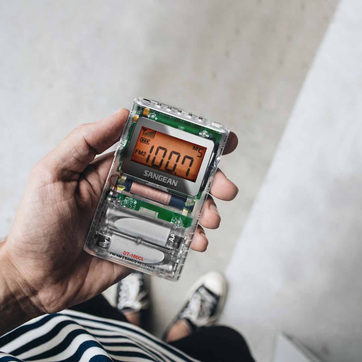 DT-160 AM/FM-Stereo Pocket Radio│SANGEAN Electronics