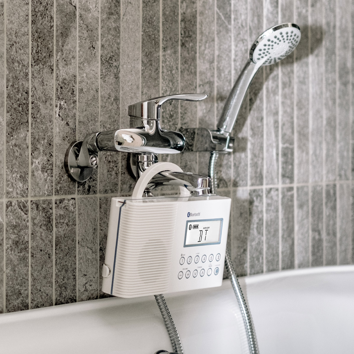 Portable Bluetooth Shower Clock Bluetooth Sangean Portable Waterproof Shower  Clock Radio With UK Ubuy, image size:1200x1200