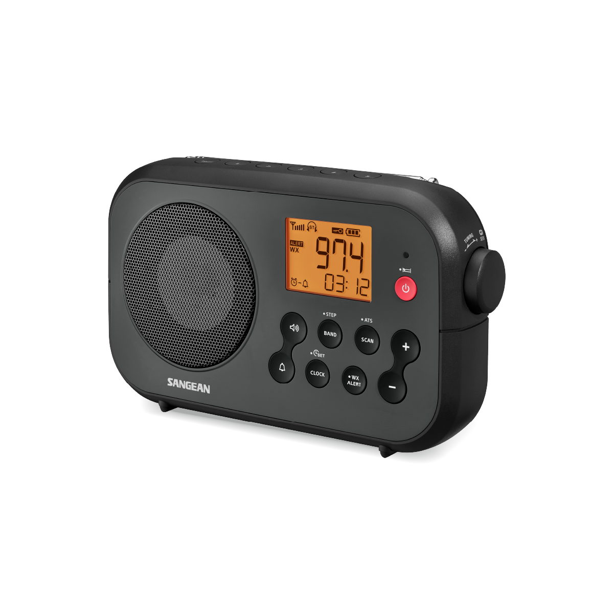 PR-D12 AM/FM/WX Digital Tuning Radio│SANGEAN Electronics