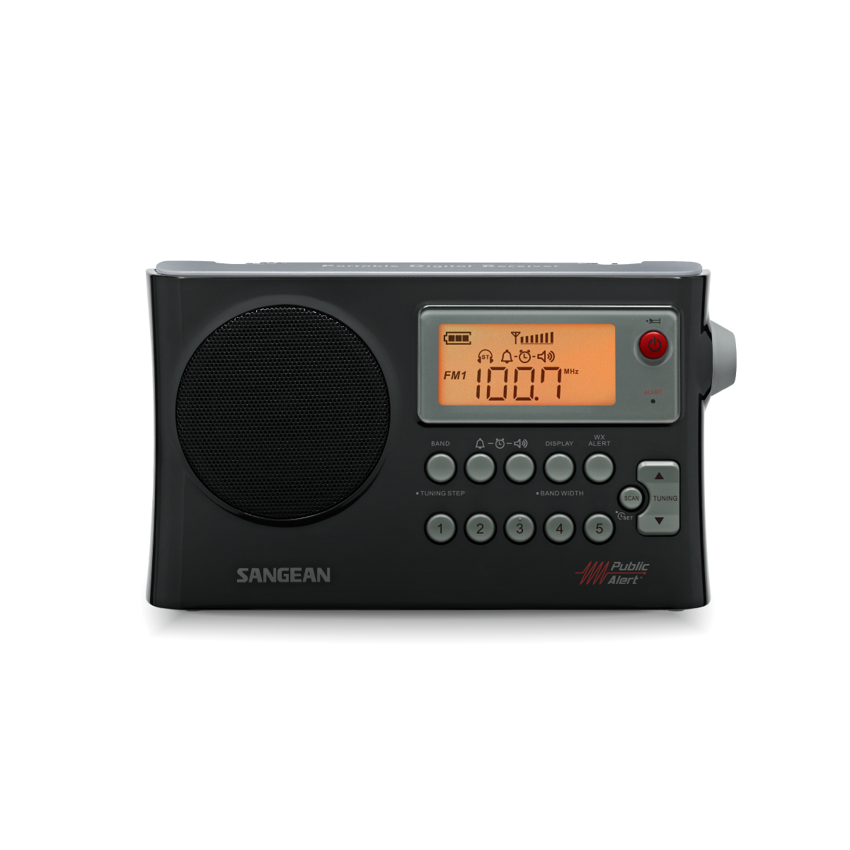 PRD4W AM/FM/WX Digital Tuning Radio│SANGEAN Electronics