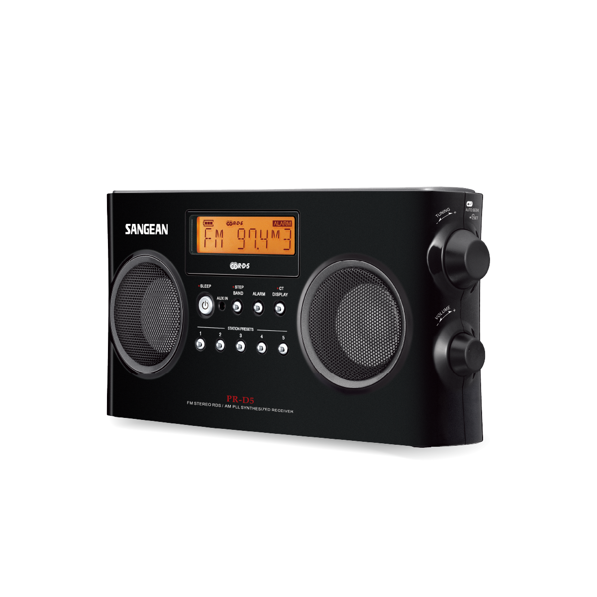 PRD5 AM / FM 立體聲數位式收音機│山進電子