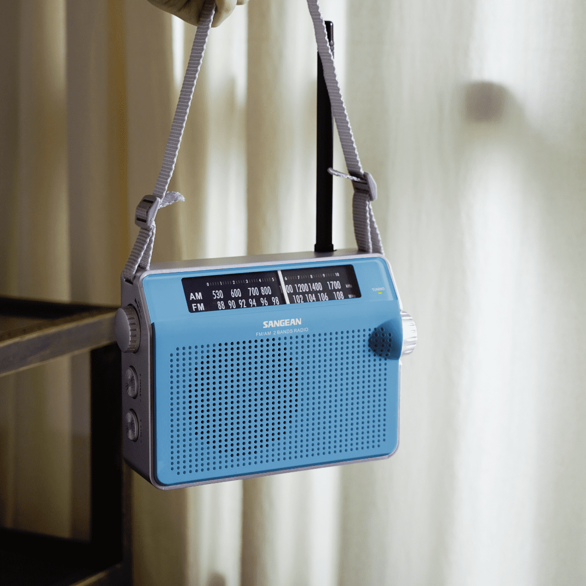 PR-D6 AM / FM Retro Strap Analog Radio│SANGEAN Electronics