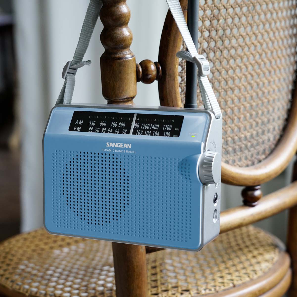 PR-D6 AM / FM Retro Strap Analog Radio│SANGEAN Electronics