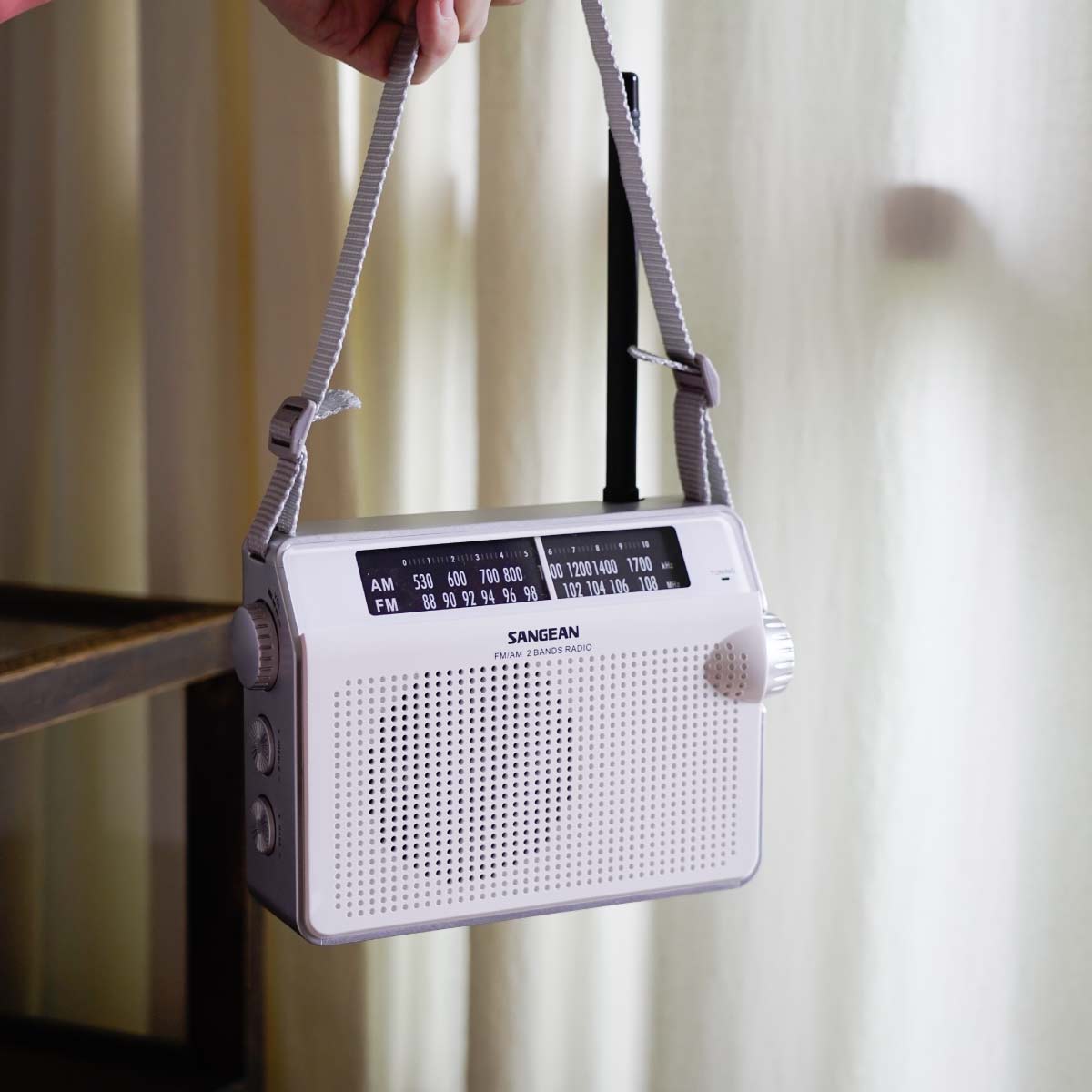 PR-D6 AM / FM Retro Strap Analog Radio│SANGEAN Electronics
