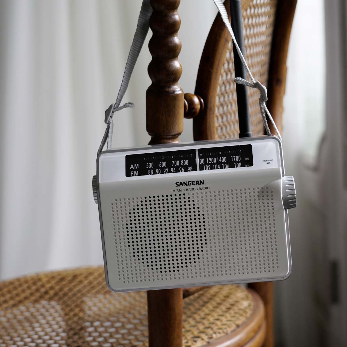 PR-D6 AM / FM Retro Strap Analog Radio│SANGEAN Electronics