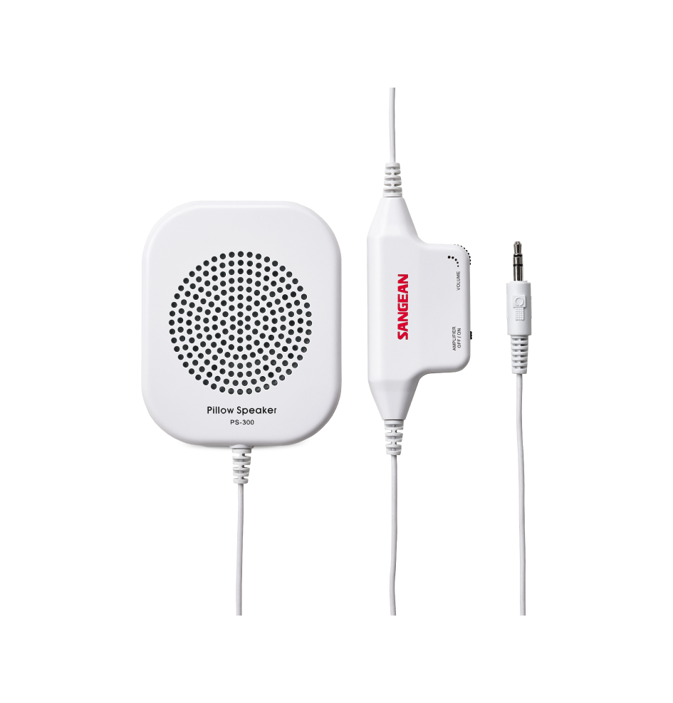 PS300 WHITE PILLOW SPEAKER WHITH BUILT IN AMPLIFIER SANGEAN PS-300 main image 0