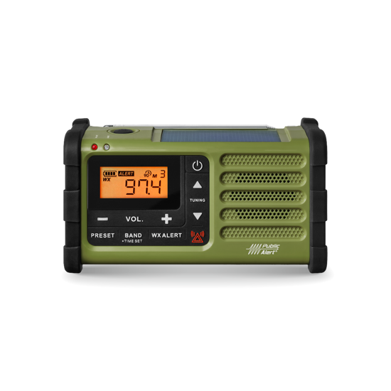 SG-112 AM/FM/WX/Multi-Powered Emergency Radio│SANGEAN