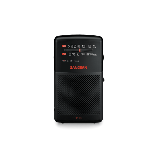 SR-35 AM / FM Pocket Radio│SANGEAN Electronics