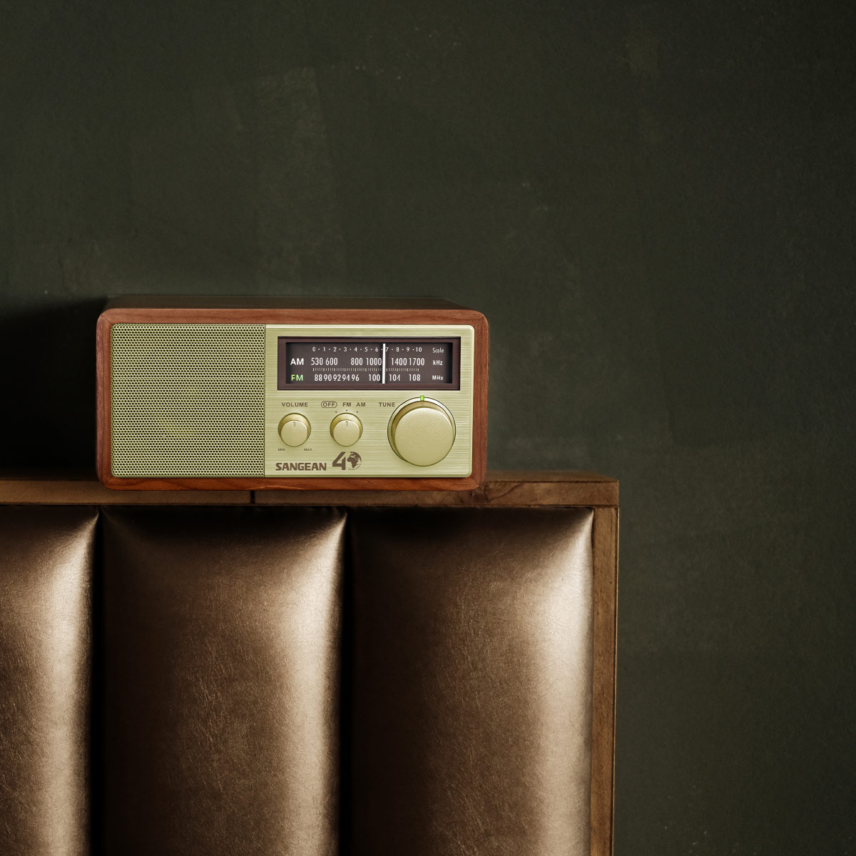 WR-11SE AM / FM Wooden Cabinet Radio│SANGEAN Electronics
