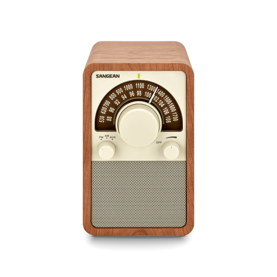 WR-15 AM / FM Wooden Cabinet Radio│SANGEAN Electronics