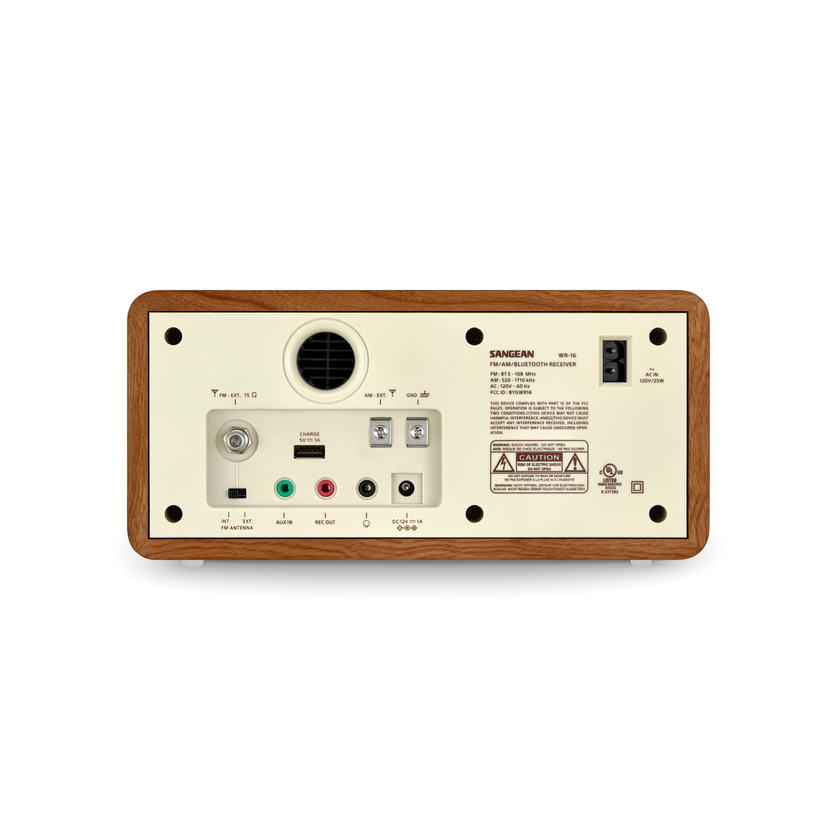 WR-16 AM / FM / BT Wooden Cabinet Radio│SANGEAN Electronics