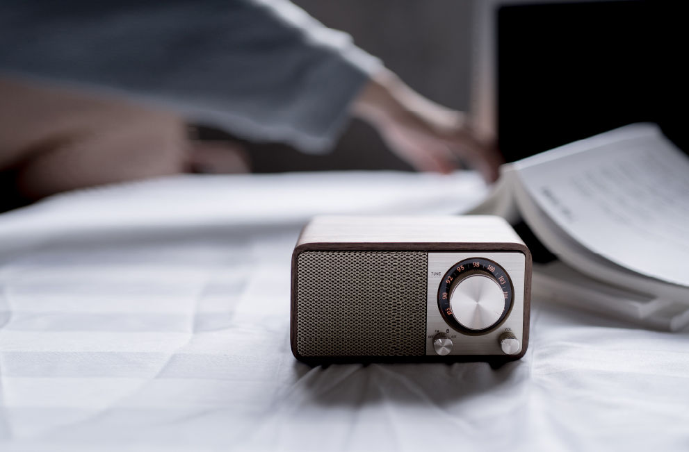 WR-7X FM / BT / AUX Wooden Cabinet Radio│SANGEAN Electronics