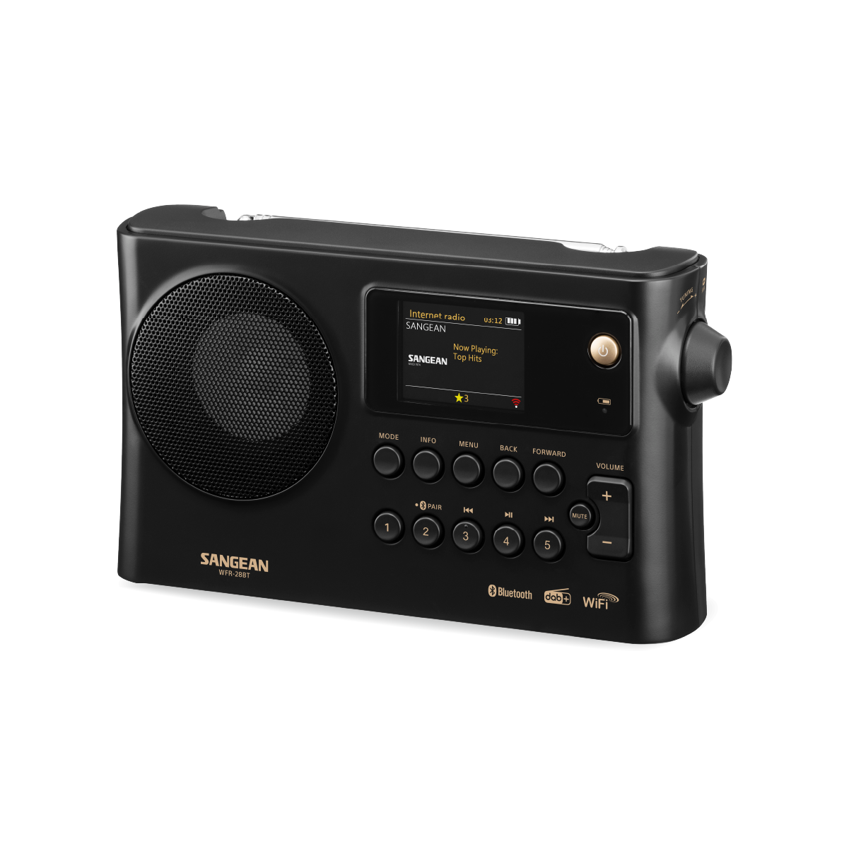 WFR-28BT DAB+ / FM / Internet / Wifi│SANGEAN Electronics