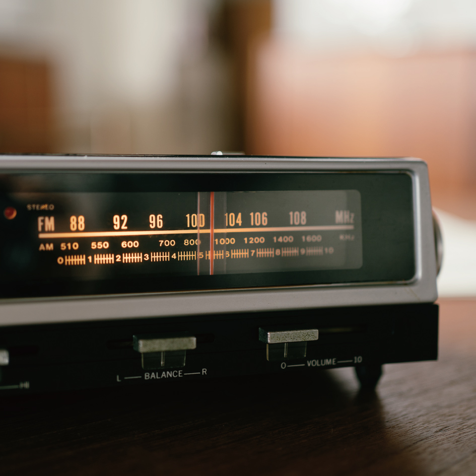 a SANGEAN old radio
