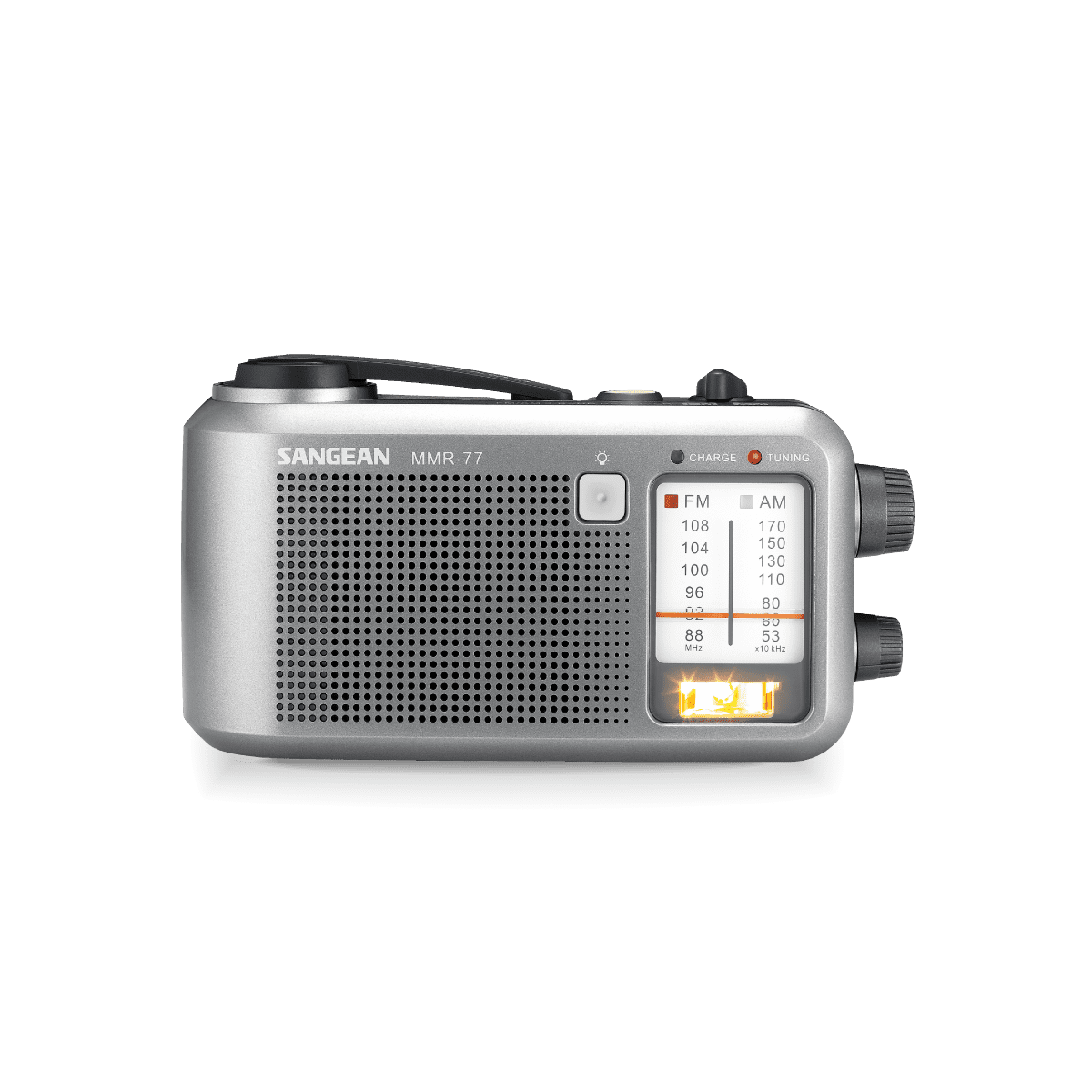 MMR77 AM / FM 多充電方式收音機│山進電子
