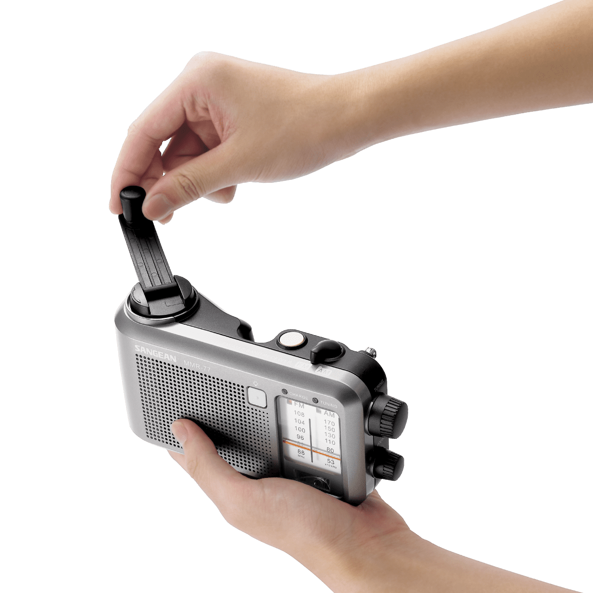 MMR 77 AM FM Multi Powered Radio SANGEAN Electronics