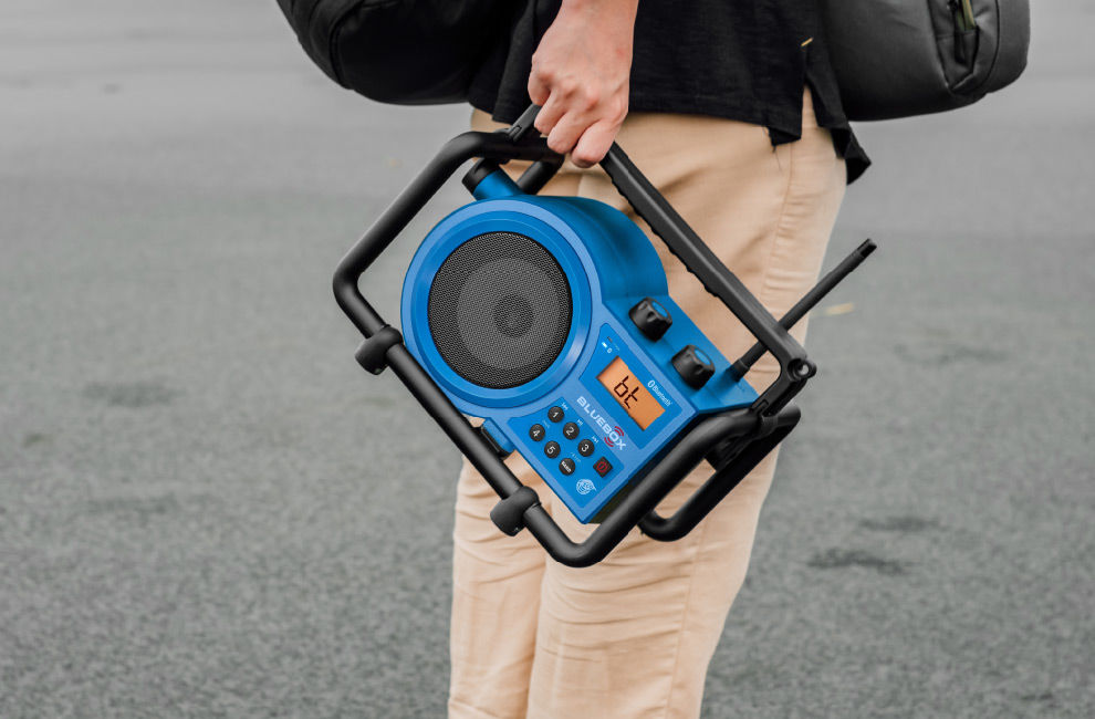SANGEAN BLUEBOX Bluetooth ポータブルスピーカー SANGEAN BLUEBOX Bluetooth ポータブルスピーカー ポータブル