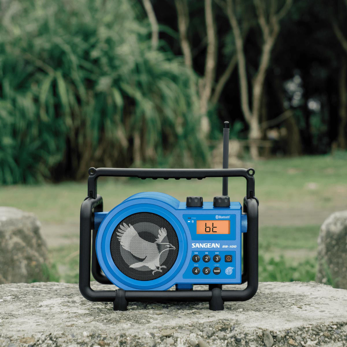 BB-100 AM/FM/Bluetooth/AUX Rugged Radio│SANGEAN Electronics
