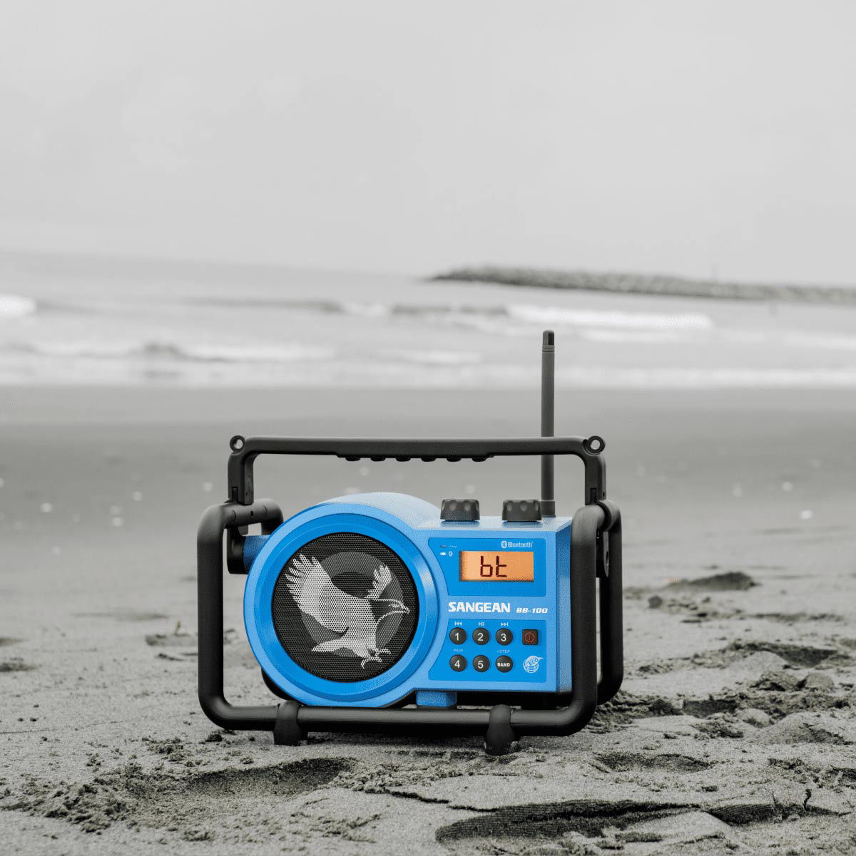 BB-100 AM/FM/Bluetooth/AUX Rugged Radio│SANGEAN Electronics