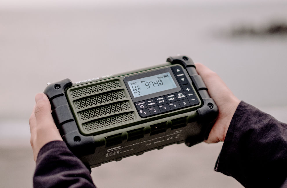 MMR-99 Weather Alert Emergency Radio│SANGEAN Electronics