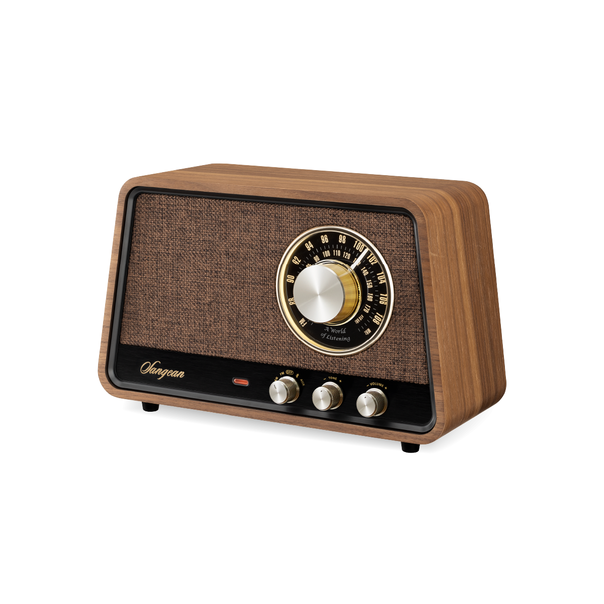 ビンテージ　RADIOS ヘッドライト WR-101 Bluetooth / Premium Wooden Cabinet Radio│SANGEAN Electronics