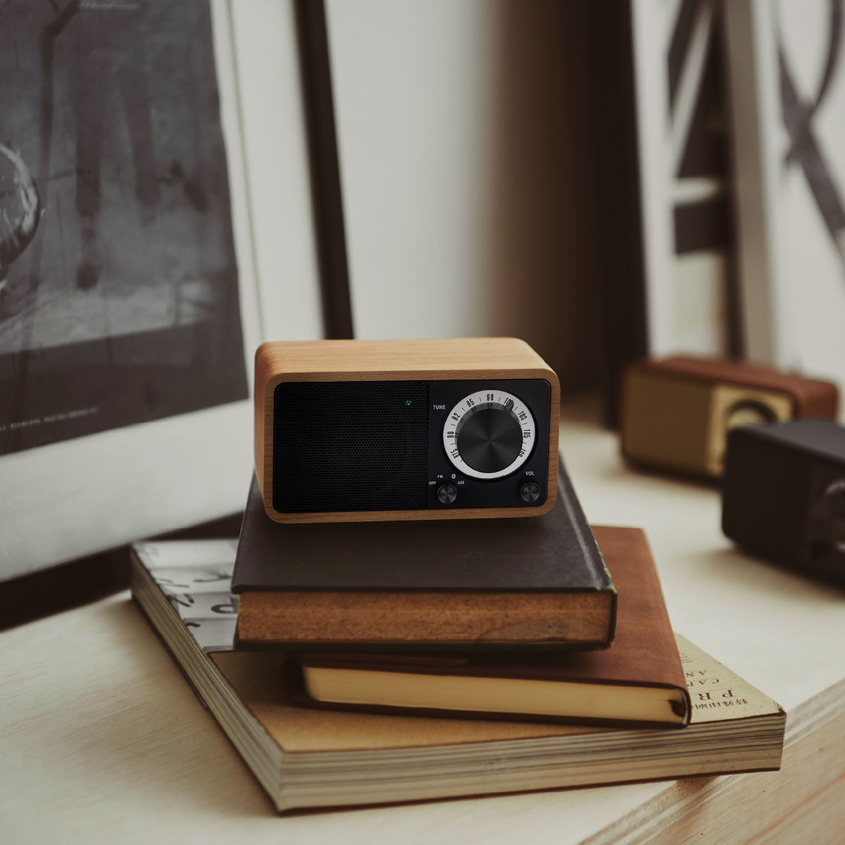 WR-7 FM / BT / AUX Wooden Cabinet Radio│SANGEAN Electronics