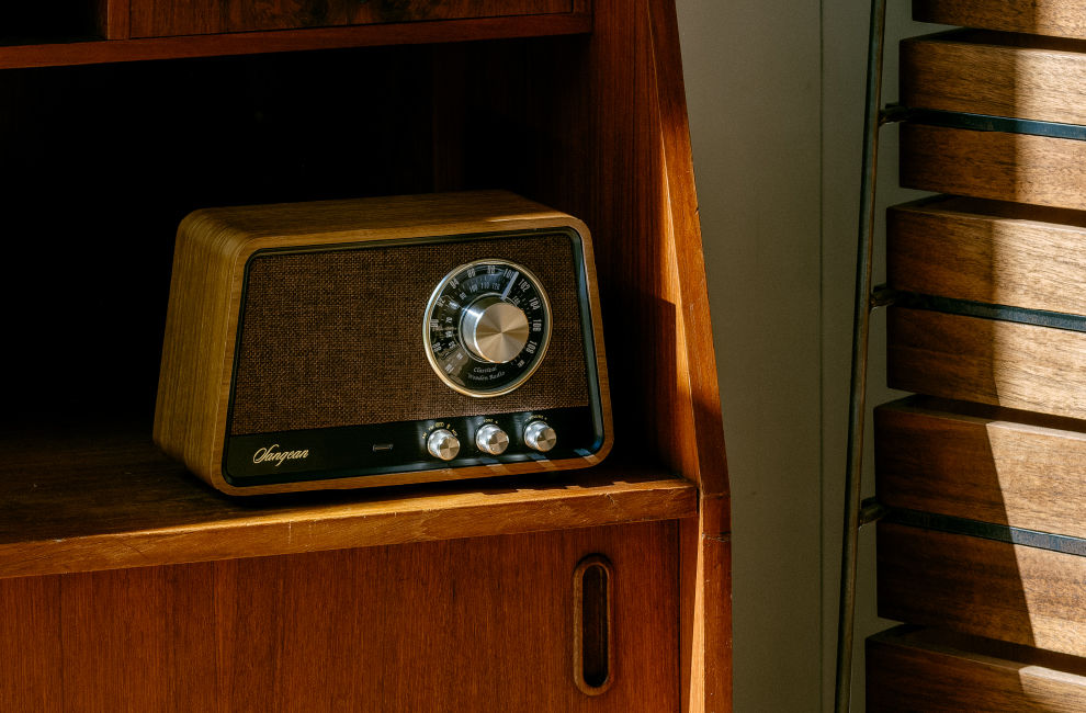 WR-101 Bluetooth / Premium Wooden Cabinet Radio│SANGEAN Electronics