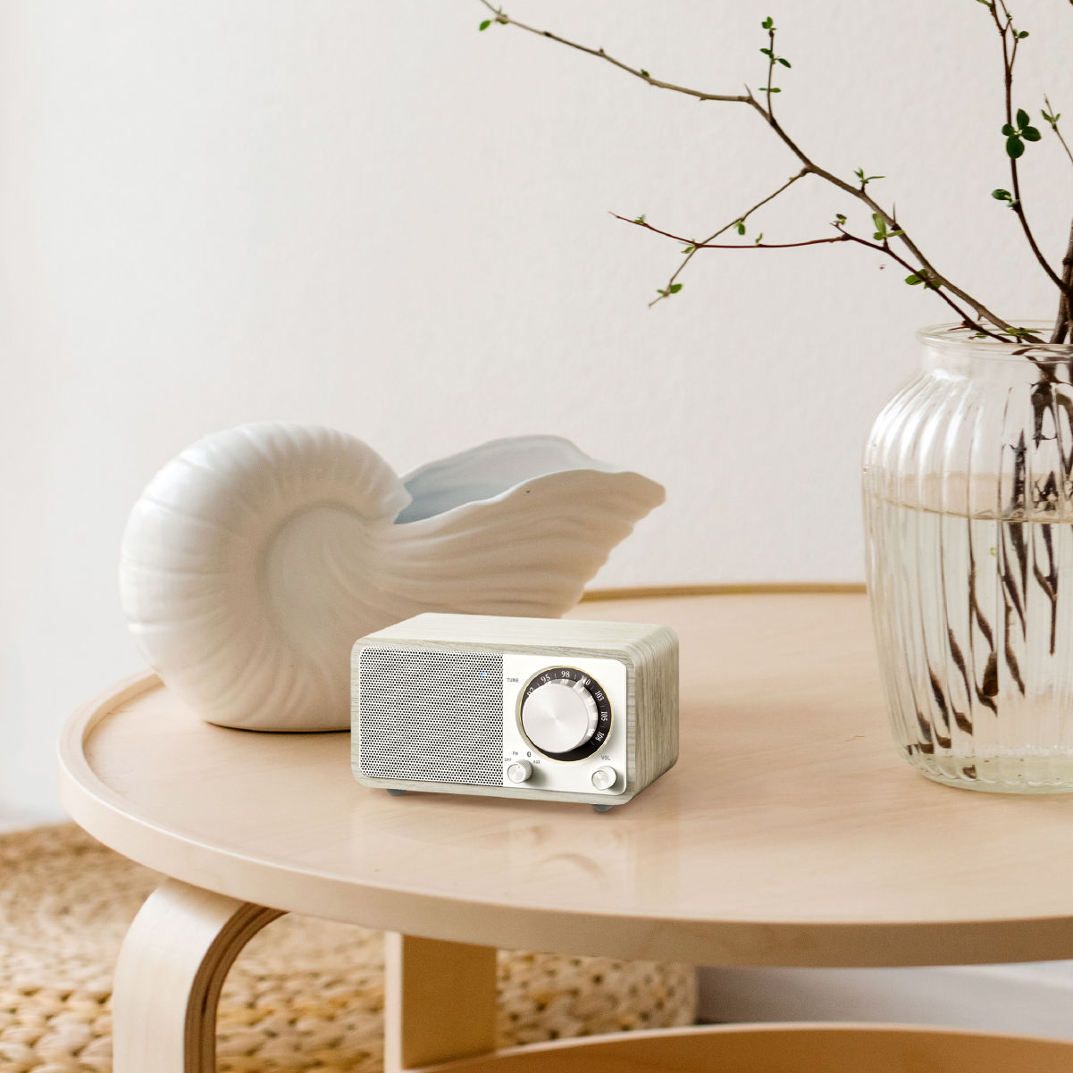 WR-7 PLUS FM / BT / AUX Wooden Cabinet Radio│SANGEAN Electronics