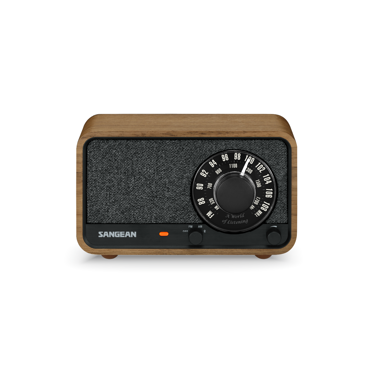 WR-8 AM / FM / Bluetooth Wooden Cabinet Radio│SANGEAN Electronics