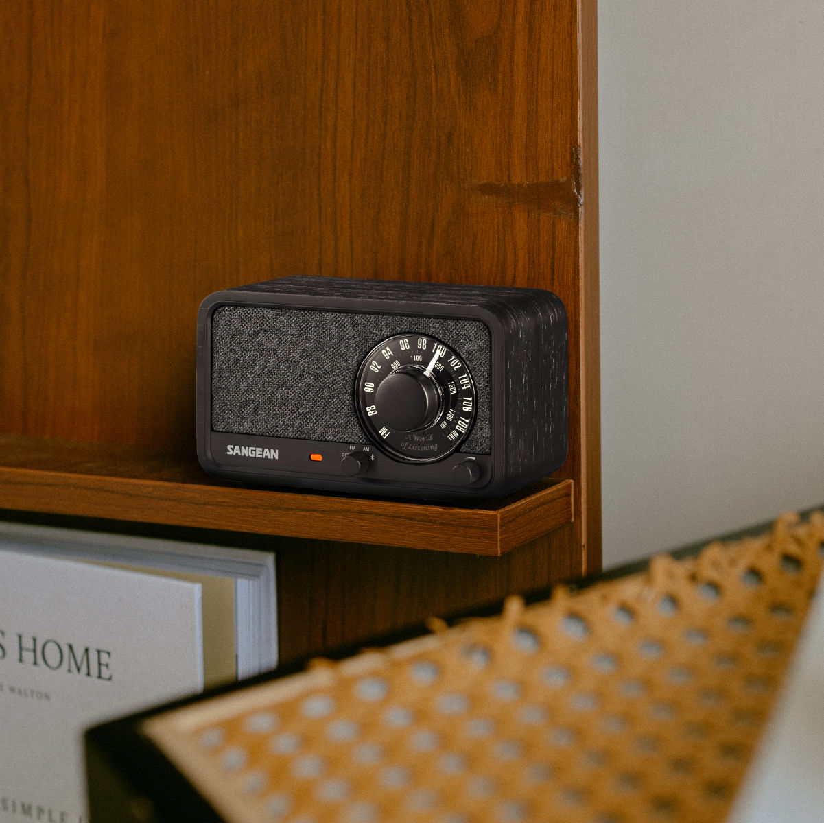 WR-8 AM / FM / Bluetooth Wooden Cabinet Radio│SANGEAN Electronics