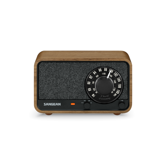 Radio AM/FM/Bluetooth con gabinete de madera WR-8│SANGEAN Electronics