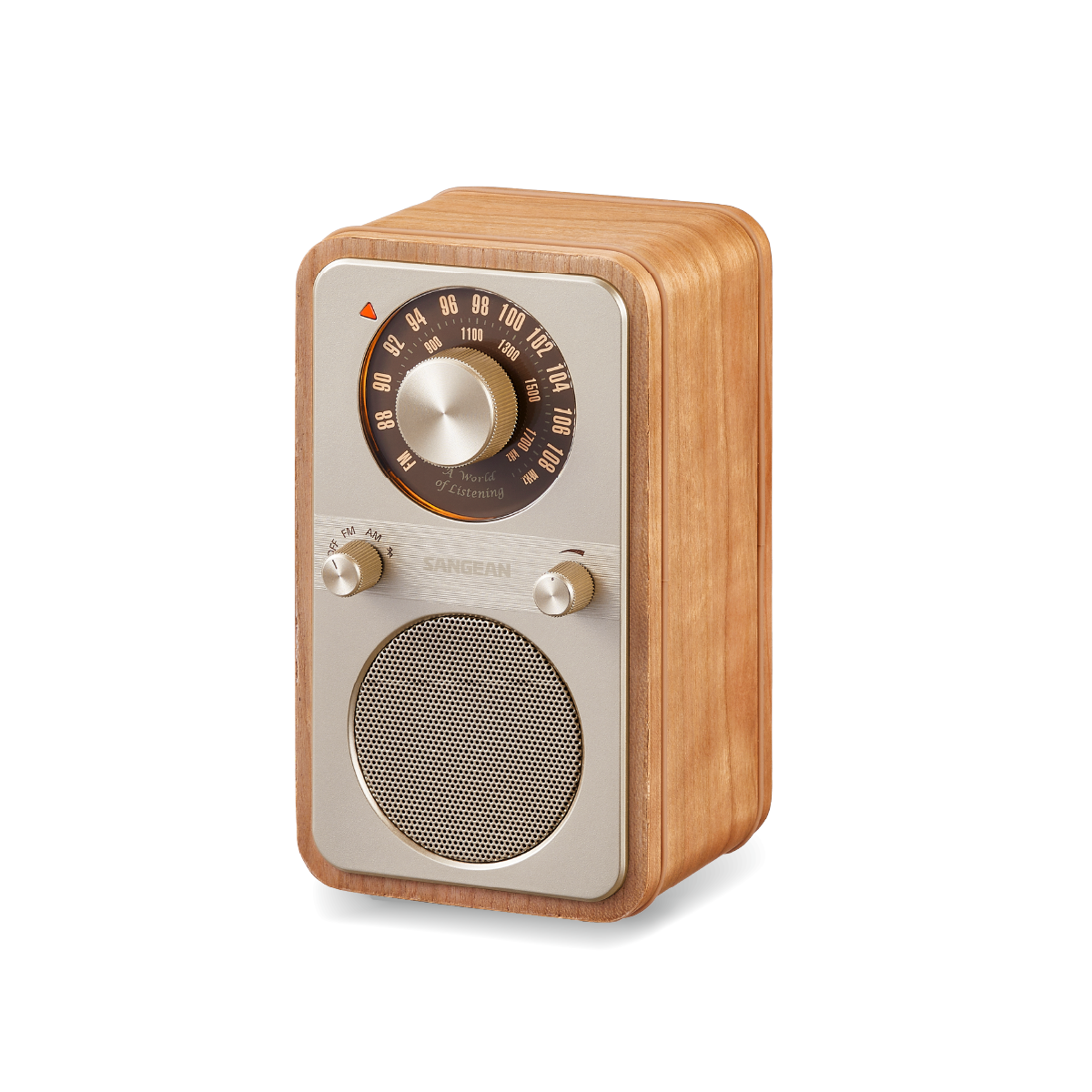 WR-9 AM / FM / Bluetooth Wooden Cabinet Radio│SANGEAN Electronics