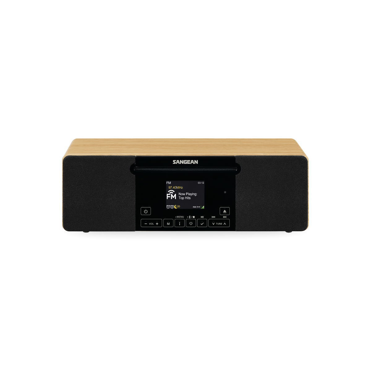 WR-60 AM / FM-RDS / CD / AUX / Bluetooth Wooden Cabinet Radio