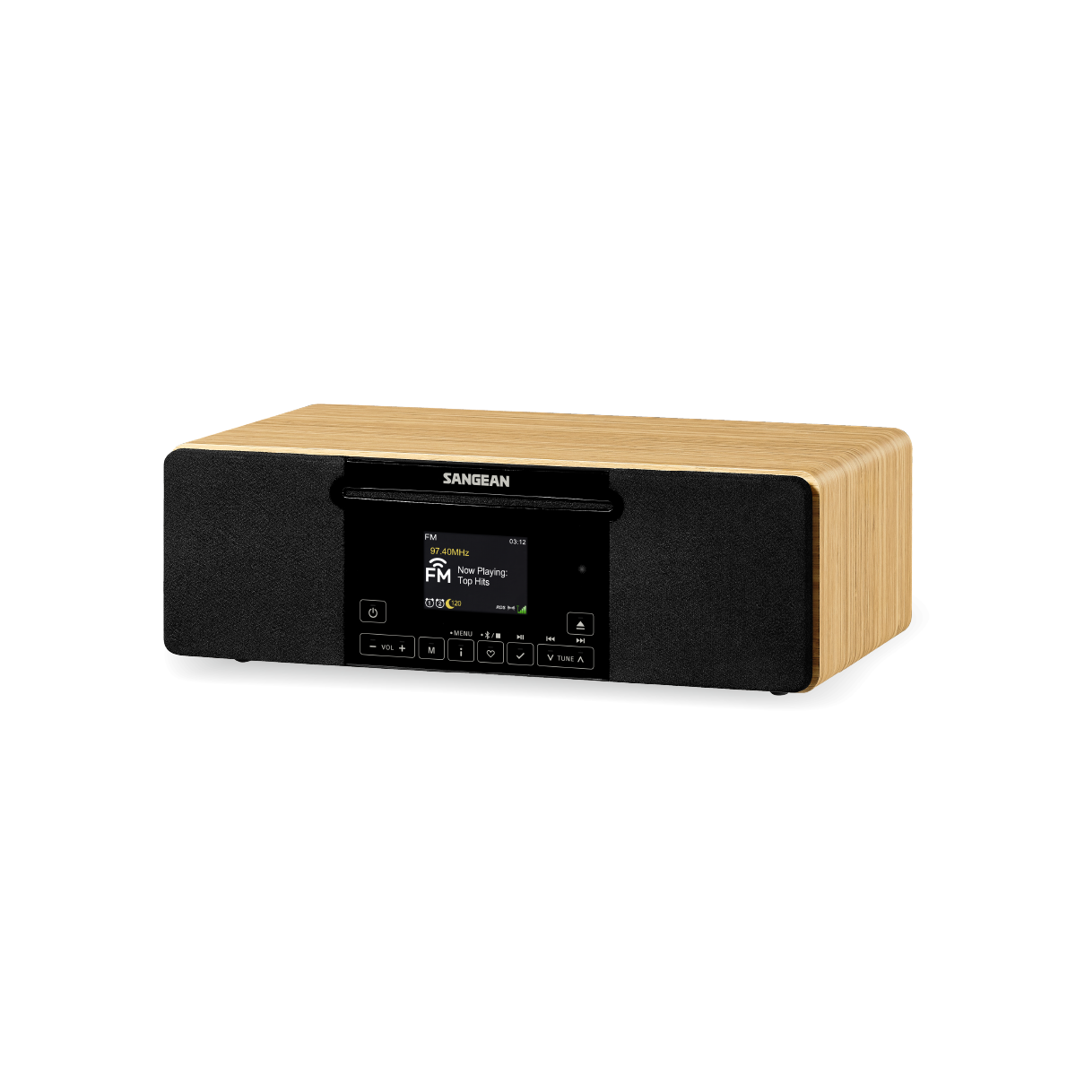 WR-60 AM / FM-RDS / CD / AUX / Bluetooth Wooden Cabinet Radio