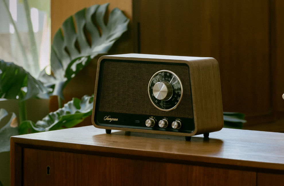 WR-101 Bluetooth / Premium Wooden Cabinet Radio│SANGEAN Electronics