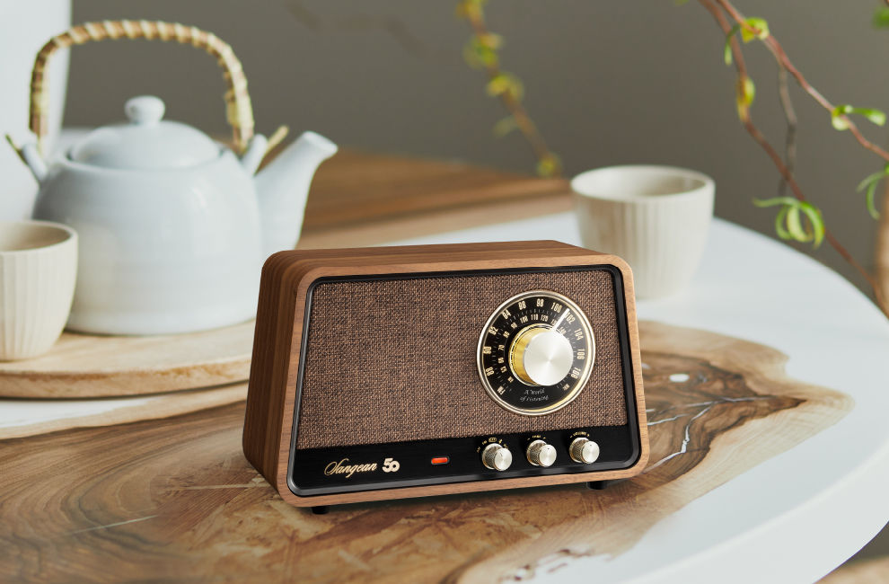 WR-101 Bluetooth / Premium Wooden Cabinet Radio│SANGEAN Electronics